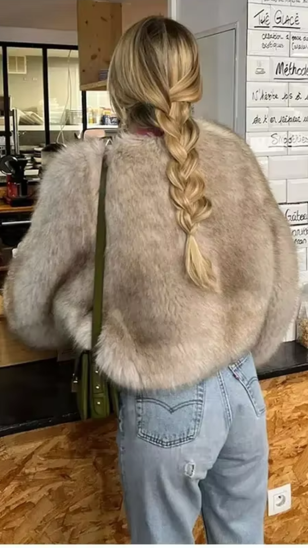Faux Fur Coat