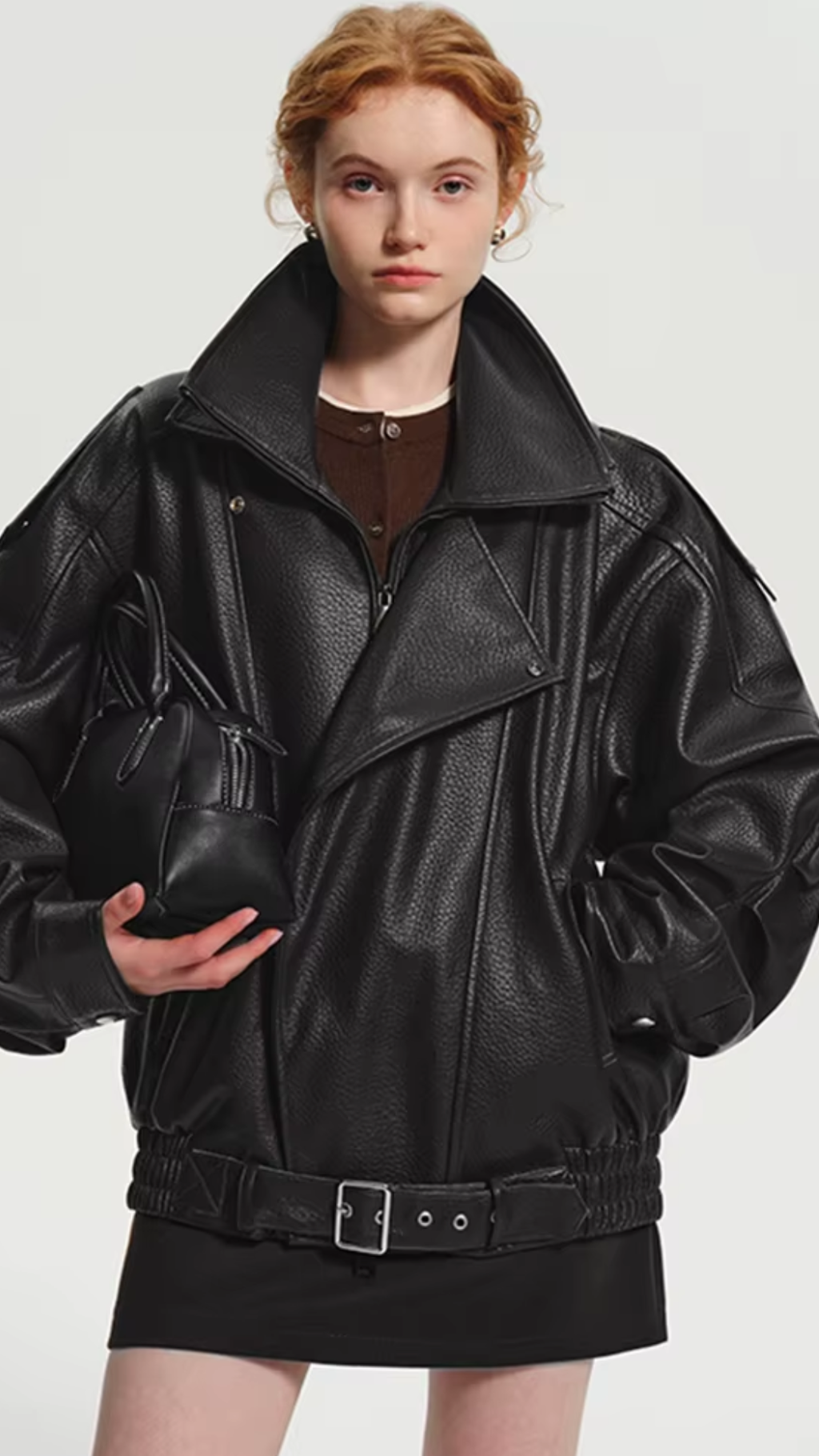 Vintage Leather Black Jacket