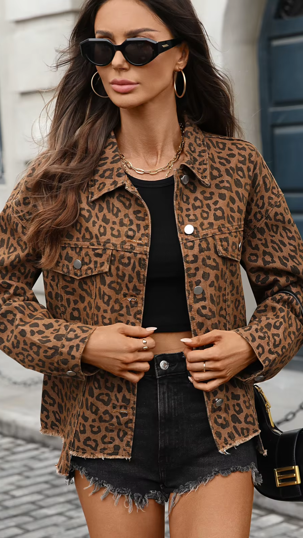 Leopard Print Jacket