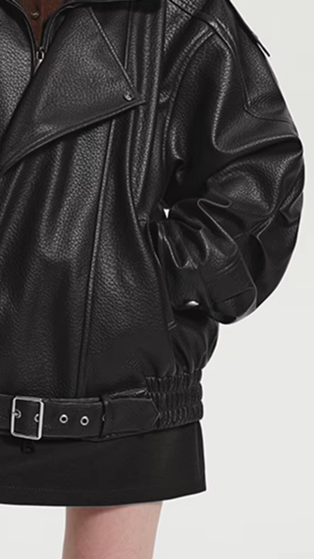 Vintage Leather Black Jacket