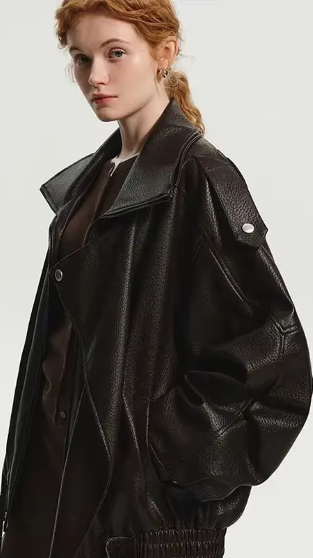 Vintage Leather Brown Jacket