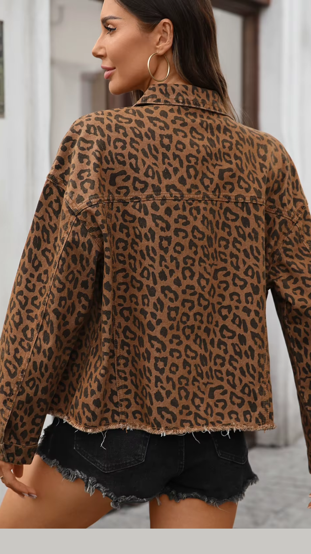Leopard Print Jacket