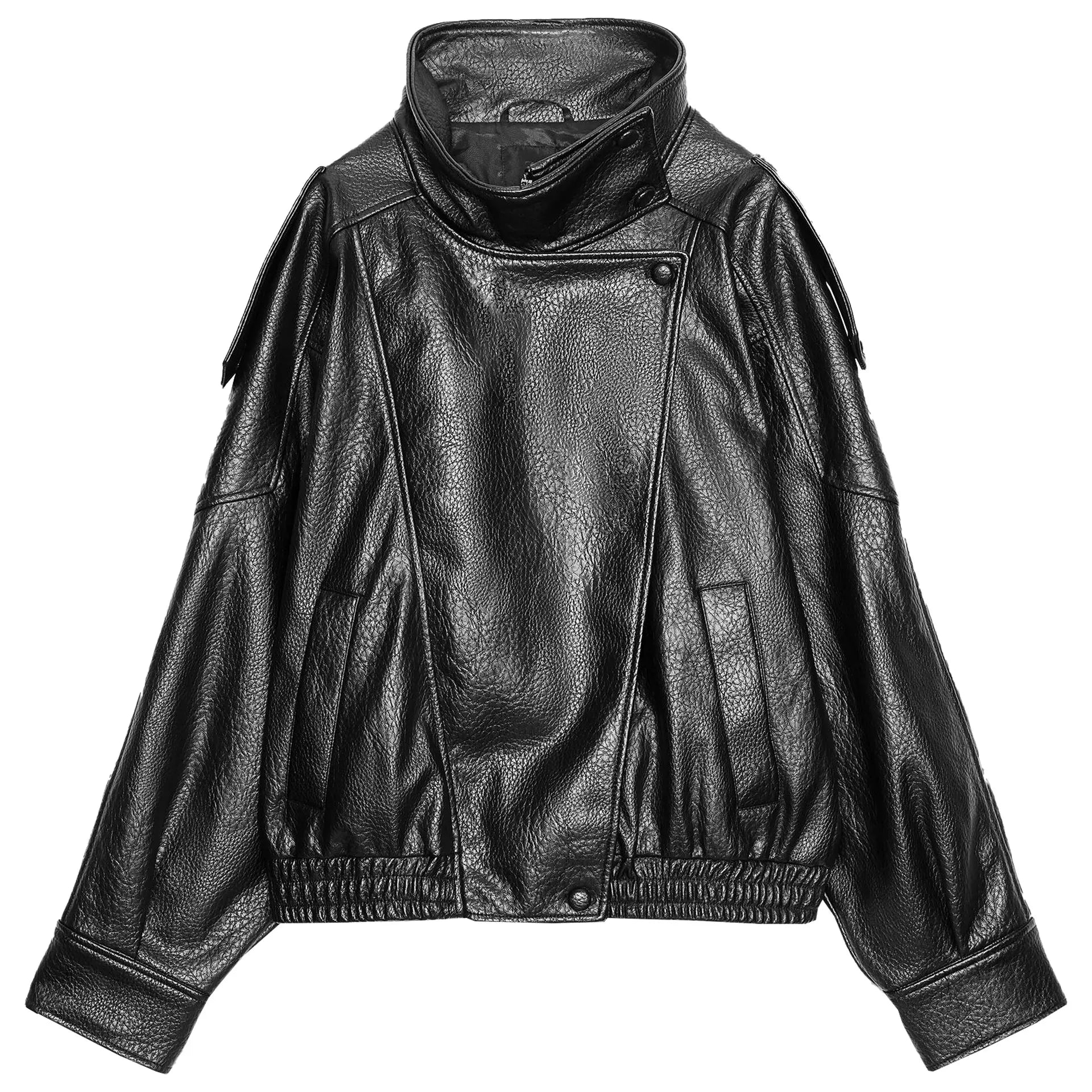 Faux Leather Jacket