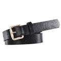 Leopard Snake Print Slim PU Belt