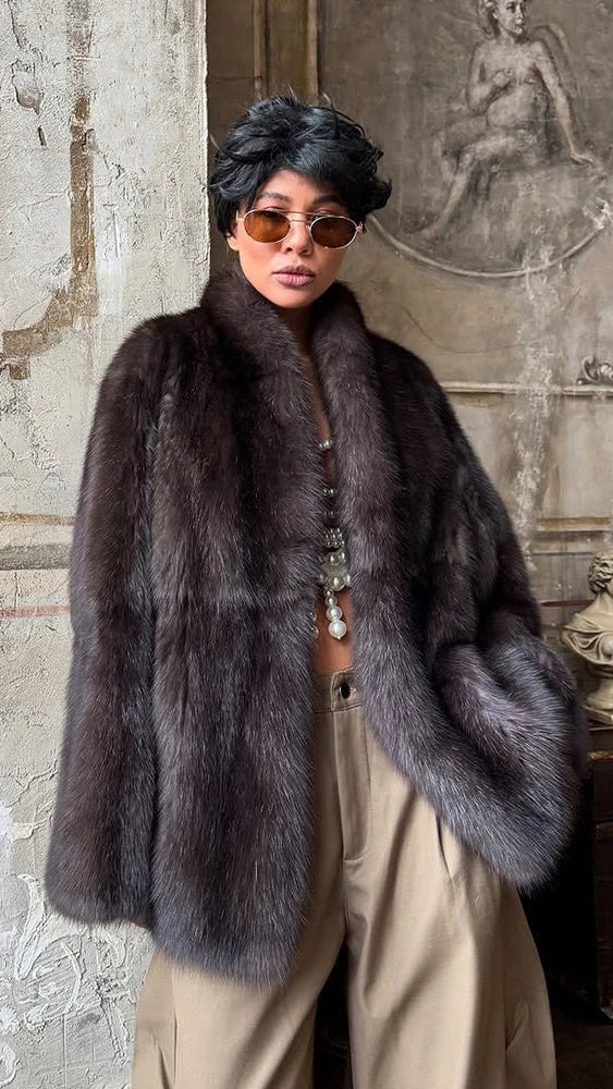 Faux Fur Coat