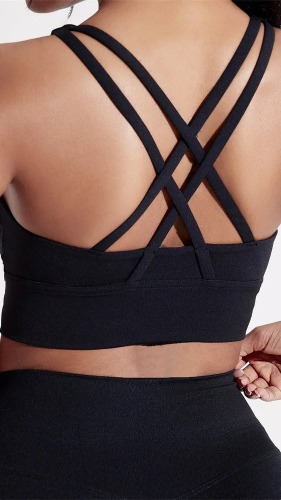 Cross Back Sports Top