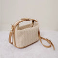Mini Straw Crossbody Bag