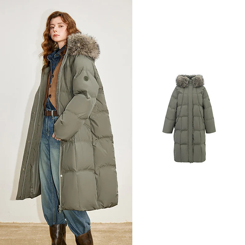 Long Duck Down Coat