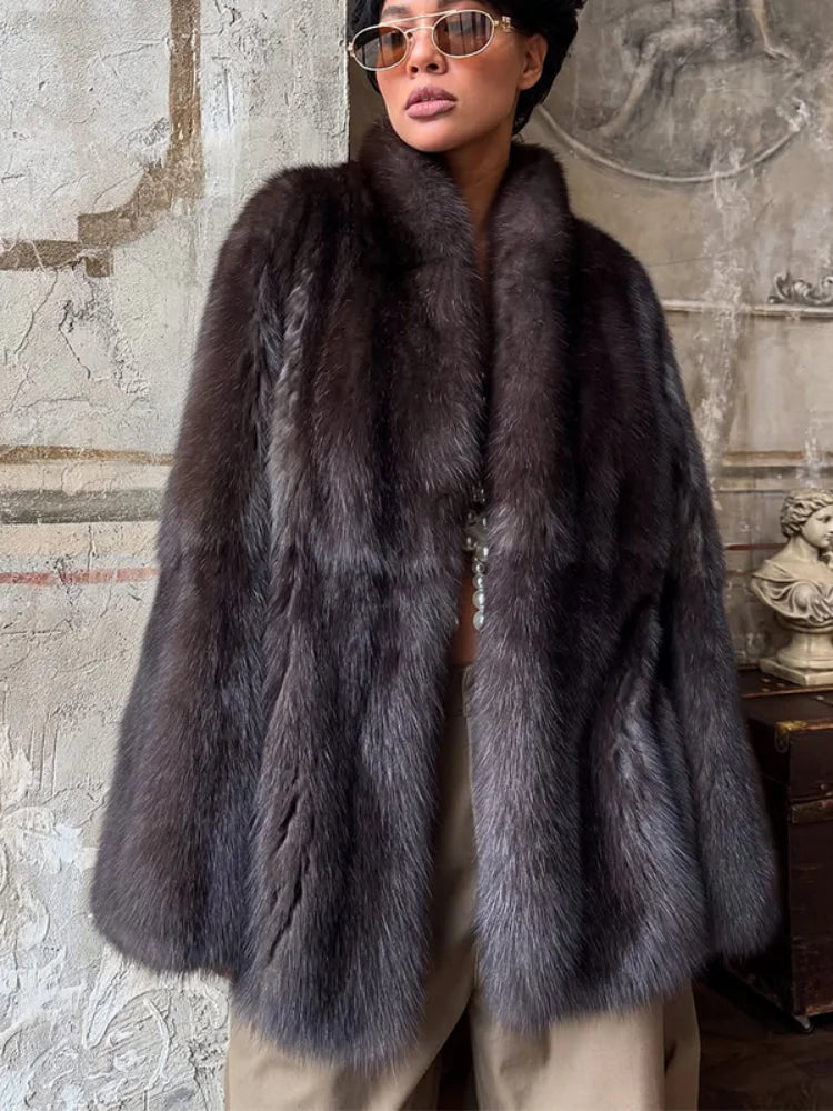 Faux Fur Coat