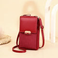 Mini Square Lock Crossbody Bag