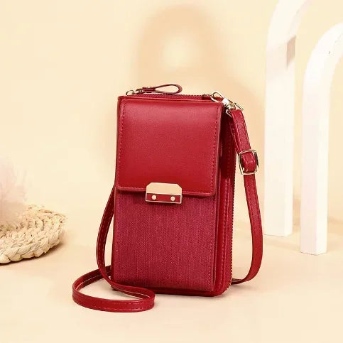 Mini Square Lock Crossbody Bag