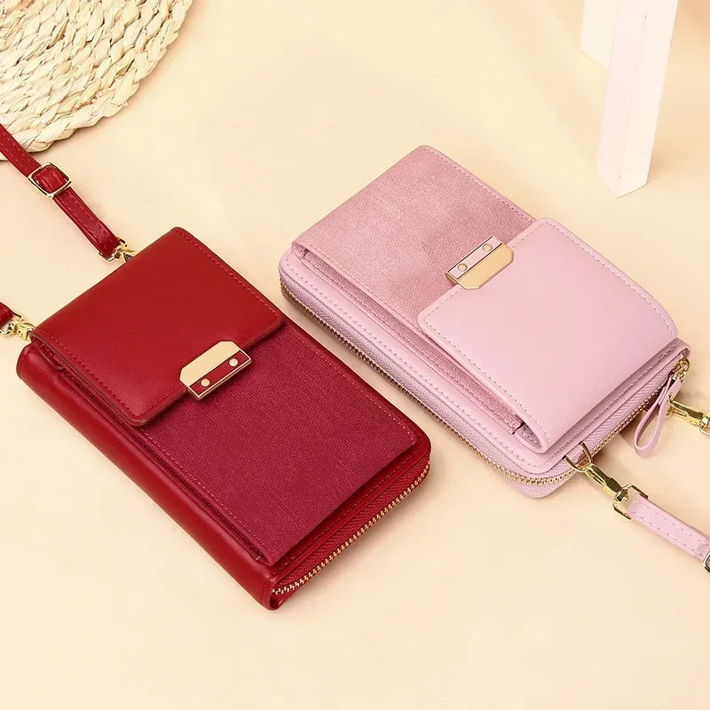Mini Square Lock Crossbody Bag