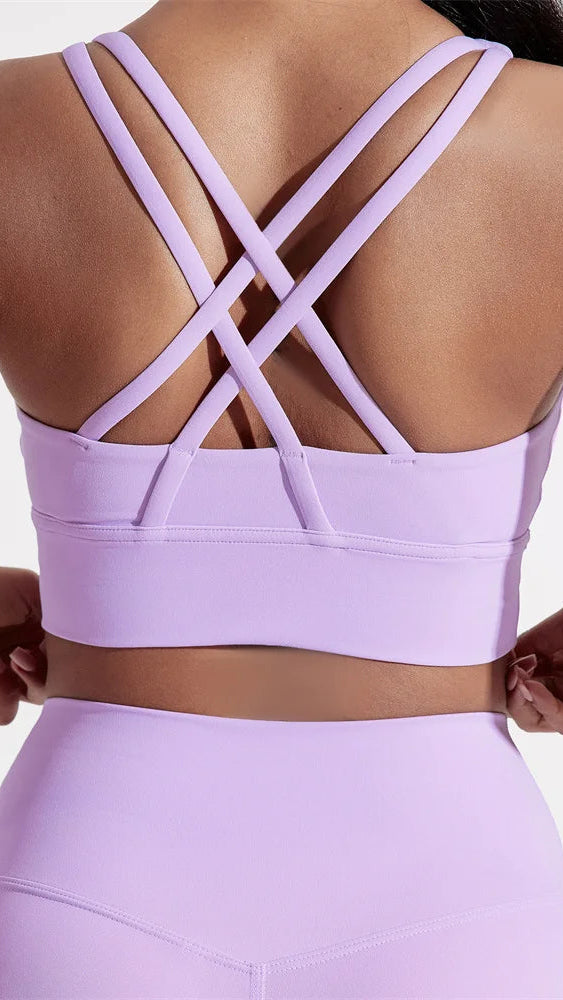 Cross Back Sports Top