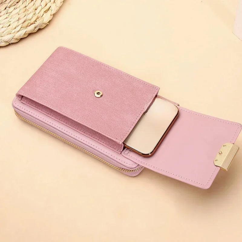 Mini Square Lock Crossbody Bag