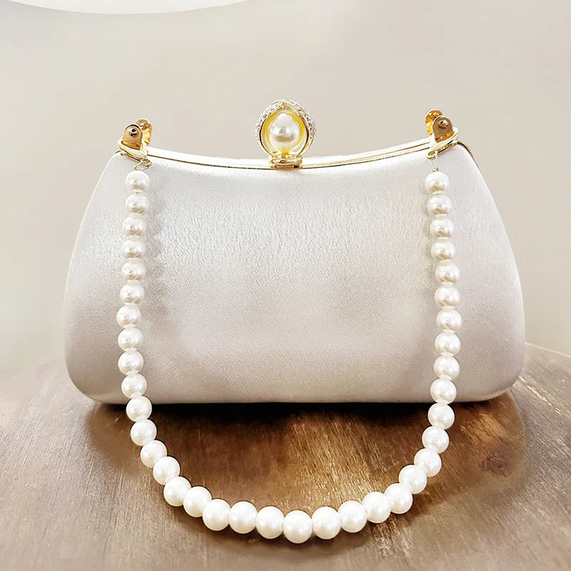 Pearl Chain Handbag