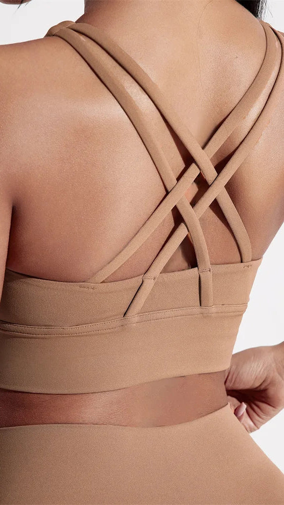 Cross Back Sports Top