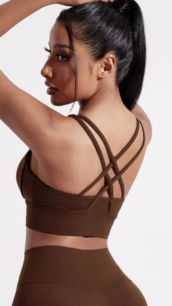 Cross Back Sports Top