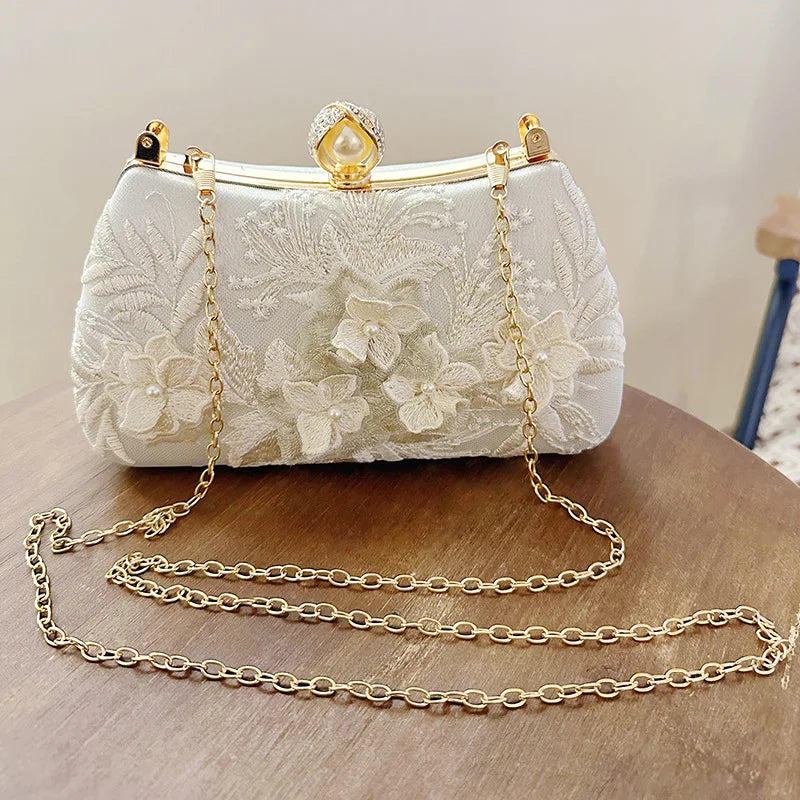 Pearl Chain Handbag